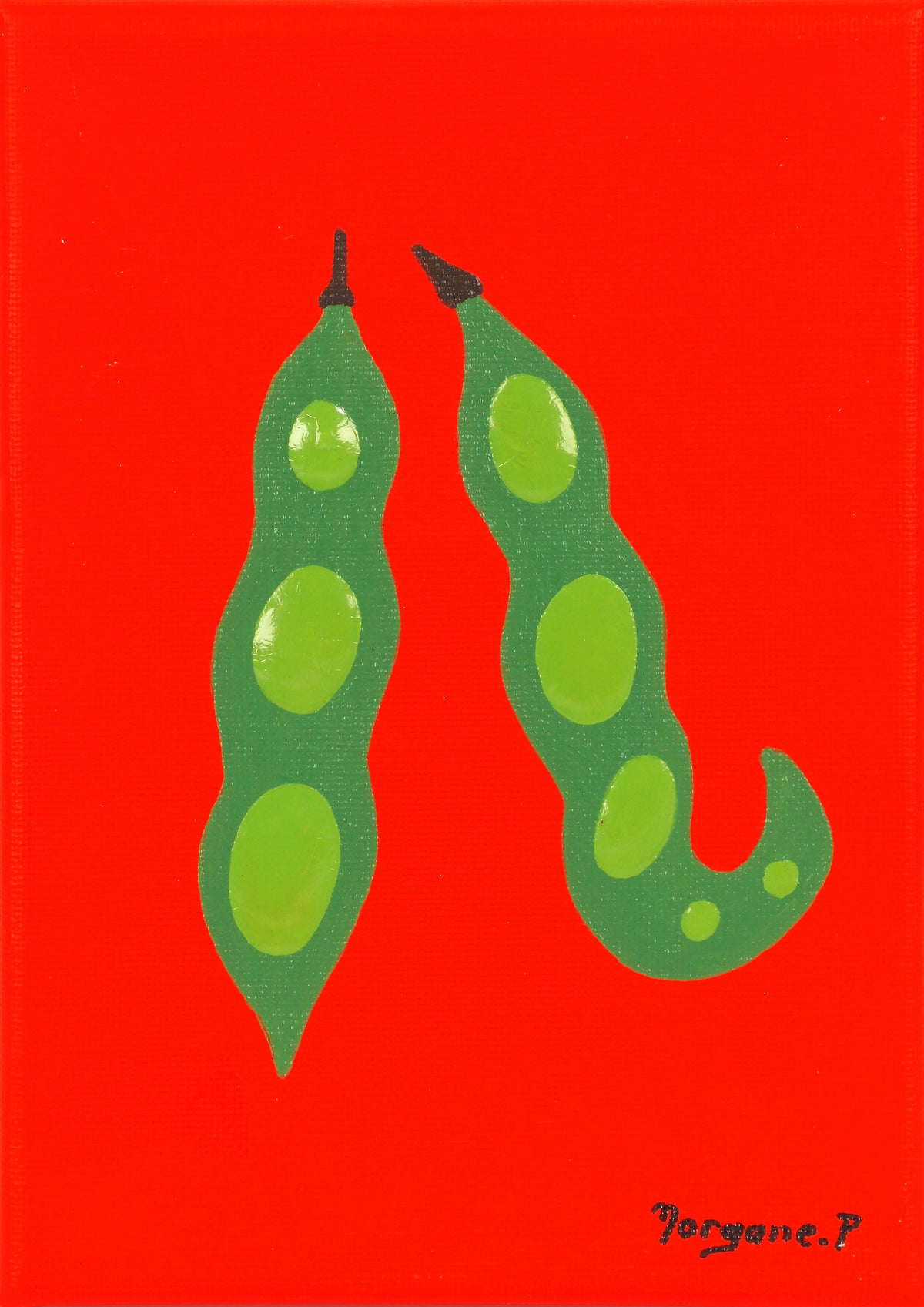 Fine art print of Beans #1, 2024 by Morgane Pairain