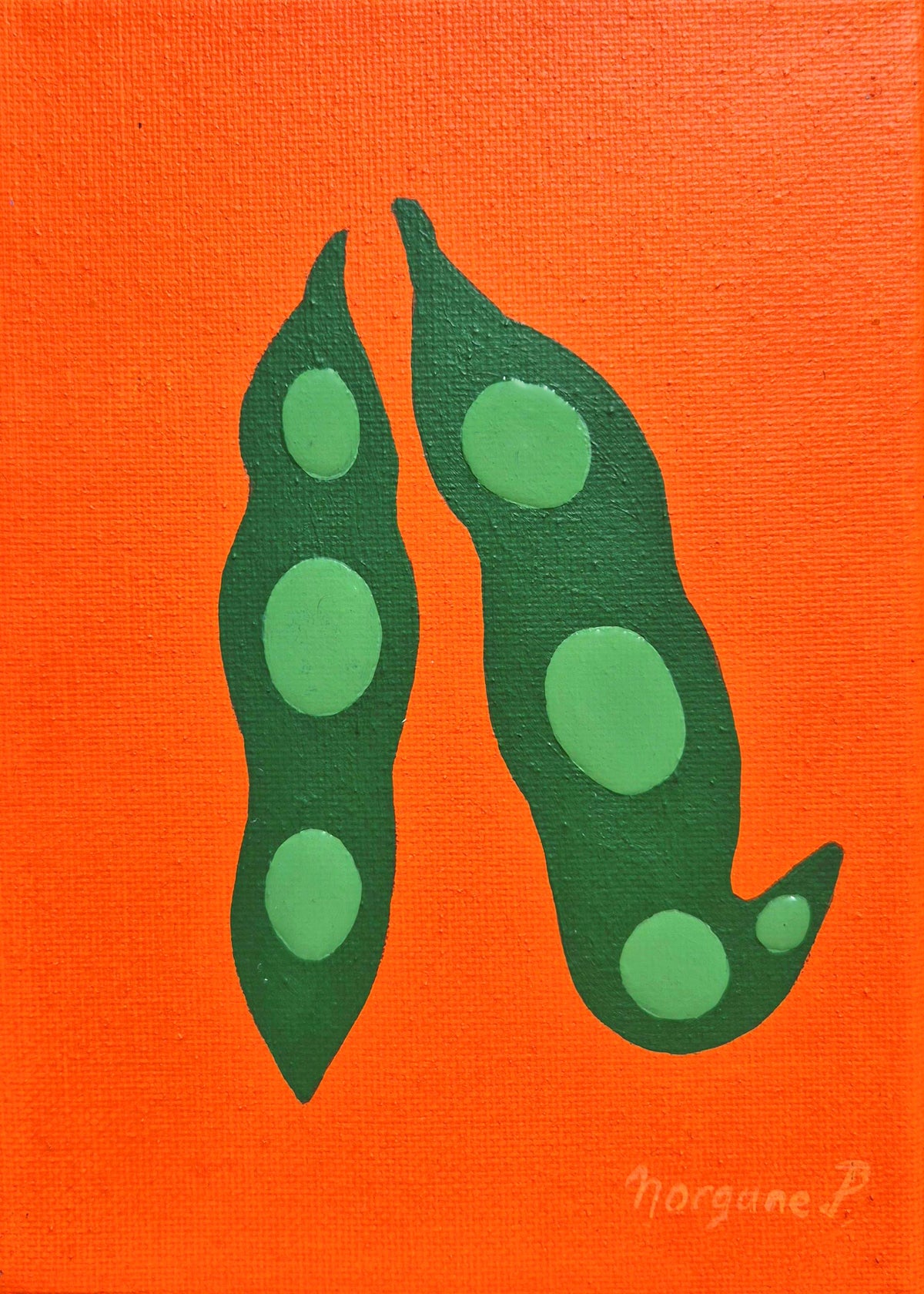 Fine art print of Beans #2, 2024 by Morgane Pairain