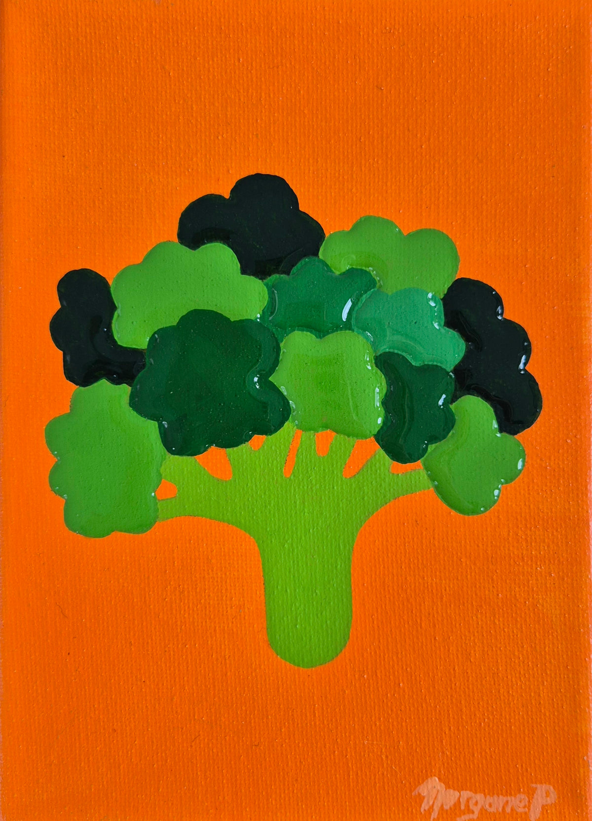 Fine art print of Broccoli, 2025 by Morgane Pairain
