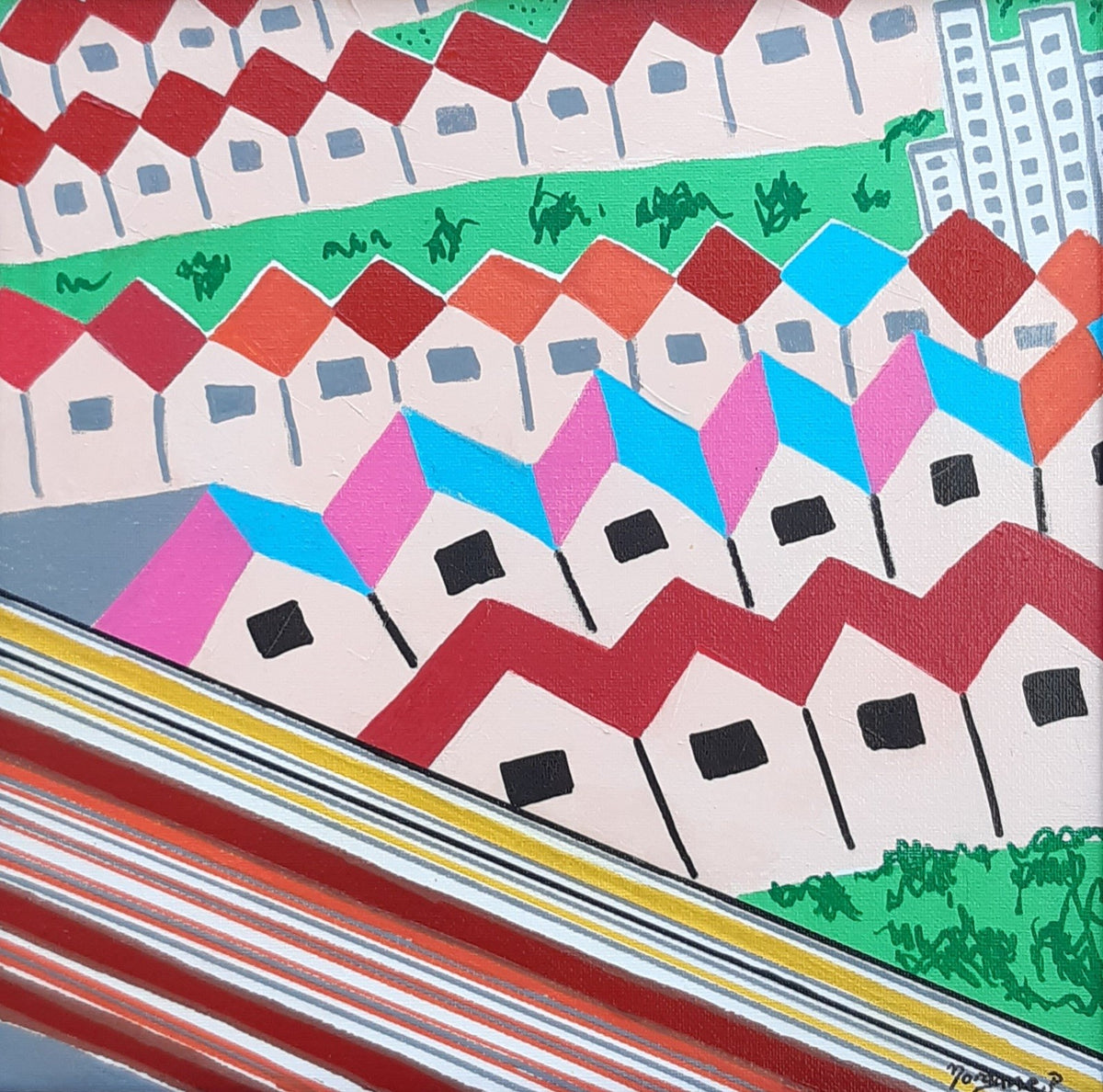 Fine art print of Monday commute, 2024 by Morgane Pairain