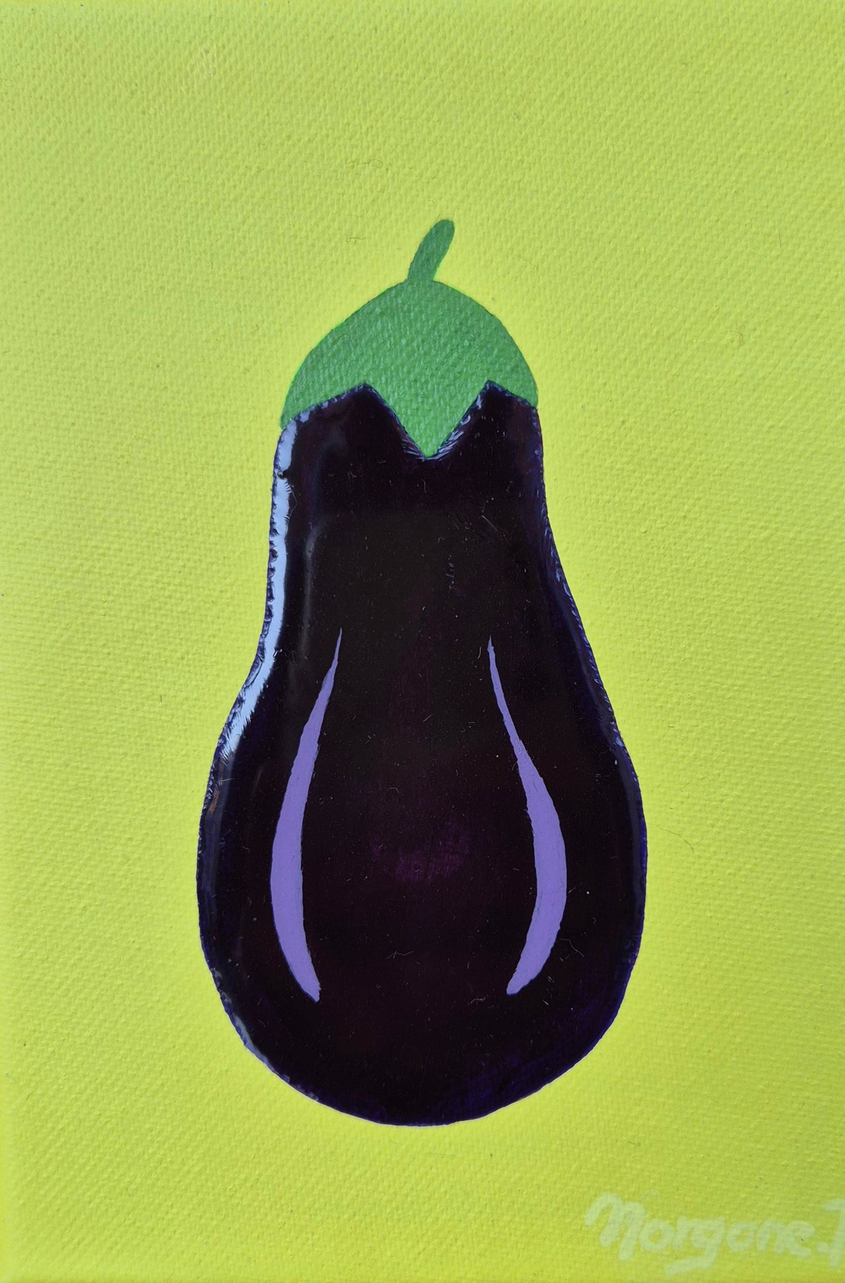 Fine art print of Eggplant, 2025 by Morgane Pairain